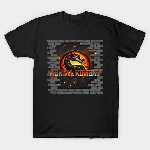 Team Mortal Kombat Pro Kompetition T-Shirt by Pannolinno